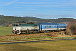 754 022-2, trať: 194 Praha - České Budějovice - Kájov (Přísečná), foceno: 06.01.2018