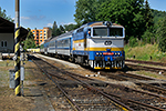 754 027-1, trať: 194 Černý Kříž - České Budějovice (Český Krumlov), foceno: 10.07.2015