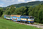 754 027-1, trať: 194 Černý Kříž - České Budějovice (Hořice na Šumavě), foceno: 03.08.2015