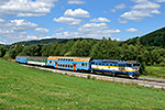 754 027-1, trať: 194 Černý Kříž - České Budějovice (Hořice na Šumavě), foceno: 03.08.2015