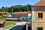754 027-1, trať: 194 České Budějovice - Černý Kříž (Polná na Šumavě), foceno: 24.06.2016