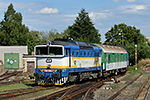 754 029-7, trať: 194 České Budějovice - Černý Kříž (Český Krumlov), foceno: 28.08.2015