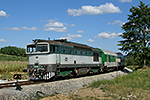 754 031-3, trať: 194 České Budějovice - Černý Kříž (Černá v Pošumaví), foceno: 05.08.2015