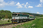 754 039-6, trať: 194 České Budějovice - Černý Kříž (Šebanov), foceno: 20.05.2014