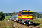 754 044-6, trať: 194 Nové Údolí - České Budějovice (Polná na Šumavě), foceno: 15.09.2016
