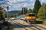 754 044-6, trať: 194 Nové Údolí - České Budějovice (Hořice na Šumavě), foceno: 27.09.2016