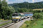 754 045-3, trať: 194 České Budějovice - Černý Kříž (Hořice na Šumavě), foceno: 21.07.2015