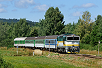 754 045-3, trať: 194 Černý Kříž - České Budějovice (Hodňov), foceno: 26.07.2015