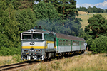 754 045-3, trať: 194 České Budějovice - Černý Kříž (Hodňov), foceno: 31.07.2015