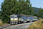 754 045-3, trať: 194 Černý Kříž - České Budějovice (Černá v Pošumaví), foceno: 06.08.2015