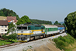 754 045-3, trať: 194 České Budějovice - Černý Kříž (Třísov), foceno: 02.07.2015