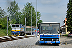 754 057-8, trať: 194 České Budějovice - Černý Kříž (Český Krumlov), foceno: 29.05.2016