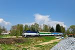 754 060-2, trať: 194 České Budějovice - Černý Kříž (Černá v Pošumaví - Hůrka), foceno: 01.05.2014