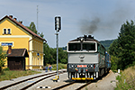 754 063-6, trať: 194 Nové Udolí - České Budějovice (Hořice na Šumavě), foceno: 22.07.2017