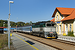 754 063-6, trať: 194 Nové Udolí - České Budějovice (Polná na Šumavě), foceno: 29.09.2017