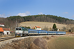 754 074-3, trať: 194 Praha - České Budějovice - Kájov (Plešovice) Ex 531 JOSEF SEIDEL, foceno: 13.03.2017