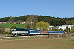 754 074-3, trať: 194 Praha - České Budějovice - Kájov (Srnín) Ex 531 JOSEF SEIDEL, foceno: 10.04.2017
