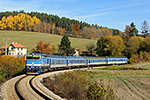 754 078-4, trať: 194  České Budějovice - Nové Údolí (Plešovice), foceno: 20.10.2017