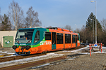 654 003-2, trať: 194 České Budějovice - Nové Údolí (Český Krumlov), foceno: 26.01.2018