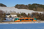 654 003-2, trať: 194 České Budějovice - Nové Údolí (Hořice na Šumavě), foceno: 26.01.2018