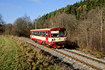 809 179-5, trať: 195 Lipno nad Vltavou - Rybník (Vyšší Brod), foceno: 12.11.2013