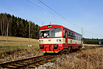 809 179-5, trať: 195 Rybník - Lipno nad Vltavou (Rybník), foceno: 03.12.2013