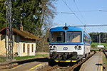 810 573-6, trať: 195 Rybník - Lipno nad Vltavou (Rybník), foceno: 19.04.2016