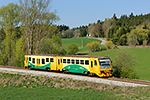 814 147-5, trať: 194 Volary - České Budějovice (Srnín), foceno: 10.04.2017