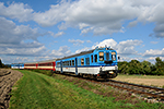 842 006-9, trať: 194 České Budějovice - Černý Kříž (Plešovice), foceno: 14.09.2013