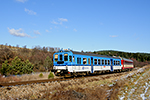 842 006-9, trať: 194 České Budějovice - Černý Kříž (Šebanov), foceno: 27.11.2013