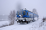 842 006-9, trať: 194 Černý Kříž - České Budějovice (Černá v Pošumaví - Hůrka), foceno: 07.12.2013