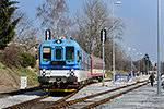 842 006-9, trať: 194 České Budějovice - Černý Kříž (Český Krumlov), foceno: 17.03.2016