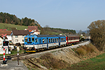 842 006-9, trať: 194 České Budějovice - Černý Kříž (Třísov), foceno: 02.04.2016