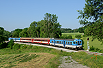 842 006-9, trať: 194 Volary - České Budějovice (Srnín), foceno: 06.06.2016