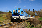 842 007-7, trať: 194 České Budějovice - Černý Kříž (Plešovice), foceno: 10.11.2013