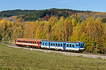 842 007-7, trať: 194 Nové Údolí - České Budějovice (Hořice na Šumavě), foceno: 20.10.2017