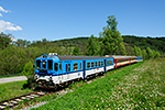 842 007-7, trať: 194 České Budějovice - Černý Kříž (Šebanov), foceno: 20.05.2014