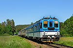 842 007-7, trať: 194 České Budějovice - Černý Kříž (Hodňov), foceno: 06.06.2015
