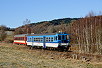 842 012-7, trať: 194 Černý Kříž - České Budějovice (Hořice na Šumavě), foceno: 27.11.2013