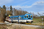 842 013-5, trať: 194 České Budějovice - Černý Kříž (Plešovice), foceno: 08.02.2016