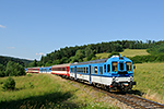 842 013-5, trať: 194 České Budějovice - Černý Kříž (Šebanov), foceno: 01.07.2015