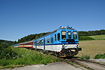 842 020-0, trať: 194 České Budějovice - Černý Kříž (Šebanov), foceno: 08.06.2014