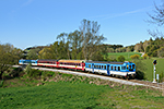 842 020-0, trať: 194 Volary - České Budějovice (Srnín), foceno: 24.04.2017