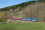 842 020-0, trať: 194 Nové Údolí - České Budějovice (Hořice na Šumavě), foceno: 24.04.2017