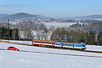 842 036-6, trať: 194 České Budějovice - Nové Údolí (Holubov), foceno: 04.02.2017