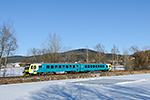 845 101-5, trať: 194 Praha - Nová Pec (Mříč), foceno: 04.02.2017