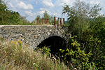 Kamenný most na původní železniční trati České Budějovice - Praha (Srbice), foceno 06.09.2014, foceno 06.09.2014