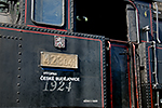 Parní lokomotiva 423.041, přezdívka Velký Bejček, rok výroby: 1924, výrobce: Českomoravská – Kolben, počet vyrobených kusů: 231, foceno 18.07.2016