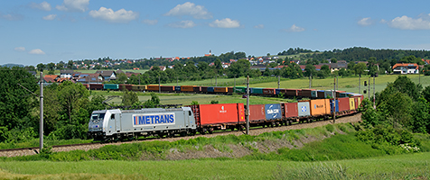 Kliknutím přejdete na Lokomotivy TRAXX 386 METRANS