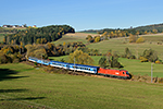 1116 184-3, trať: 196 České Budějovice - Summerau - Linz (Waldburg), foceno: 31.10.2016